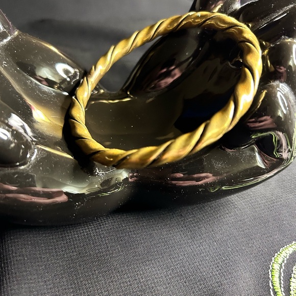 VTG Twisted Bohemian brass bangle bracelet. Unbranded. - Picture 2 of 7